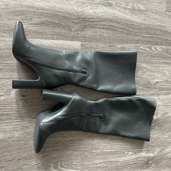 Steve Madden ARCHERS Black Leather Boots - Picture 9 of 13